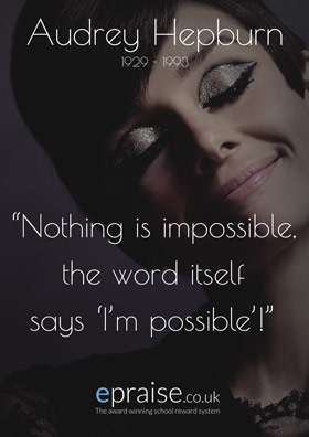 Audrey Hepburn Poster